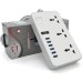Сетевой фильтр питания Voltronic TВ-Т09, 3роз, 6*USB White (ТВ-Т09-White)
