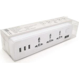 Сетевой фильтр питания Voltronic TВ-Т13, 3роз, 3*USB White (ТВ-Т13-White)