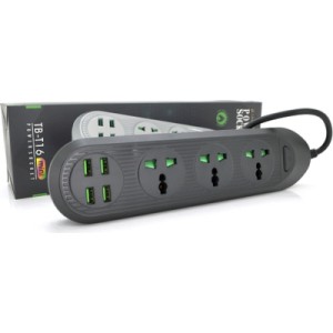 Сетевой фильтр питания Voltronic TВ-Т16mini, 3роз, 4*USB Black (ТВ-Т16mini-Black)