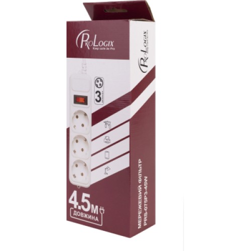 Сетевой фильтр питания Prologix PRS-075P3-45W
