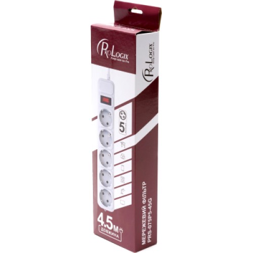 Сетевой фильтр питания Prologix PRS-075P5-45G