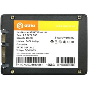 Накопичувач SSD 2.5" 256GB XT200 ATRIA (ATSATXT200/256)