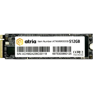 Накопичувач SSD M.2 2280 512GB X500S ATRIA (ATNVMX500S/512)