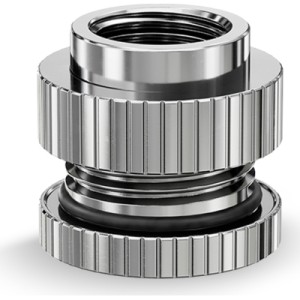 Фитинг для СЖО Ekwb EK-Quantum Torque Pass-Through G1/4 - Nickel (3831109905449)