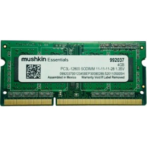 Модуль пам'яті для ноутбука SoDIMM DDR3L 4GB 1600 MHz Essentials Mushkin (992037)