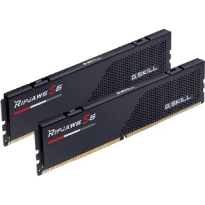 Модуль памяти для компьютера DDR5 32GB (2x16GB) 6000 MHz Ripjaws S5 G.Skill (F5-6000J4040F16GX2-RS5K)