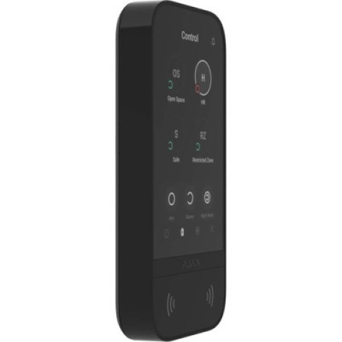 Клавиатура к охранной системе Ajax KeyPad TouchScreen black