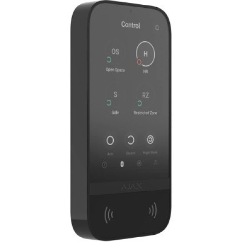 Клавиатура к охранной системе Ajax KeyPad TouchScreen black