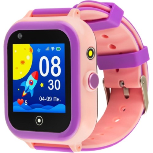 Смарт-часы GARMIX PointPRO-200 4G/GPS/WIFI/VIDEO CALL PINK (1002335)