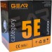 Кабель сетевой UTP 305м, cat.5e, CCA(25%), 4*2*0,51, PVC, indoor, grey GEAR (GEC-UTPCCA25051305)