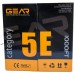 Кабель сетевой UTP 305м, cat.5e, CCA, 4*2*0,50, PVC, indoor, grey GEAR (GEC-UTPCCA050305)