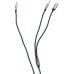 Кабель мультимедийный AUX MH-270 jack - jack 3.5mm-Type-C 1.2m blue XoKo (XK-MH-270)