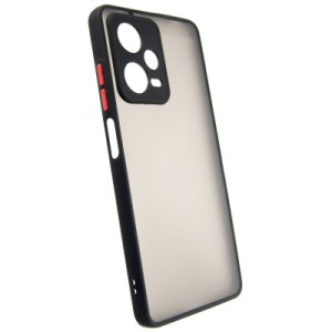 Чехол для мобильного телефона Dengos Matte Xiaomi Redmi Note 12 Pro 5g (black) (DG-TPU-MATT-128)