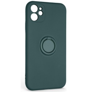 Чохол до мобільного телефона Armorstandart Icon Ring Apple iPhone 11 Dark Green (ARM68647)