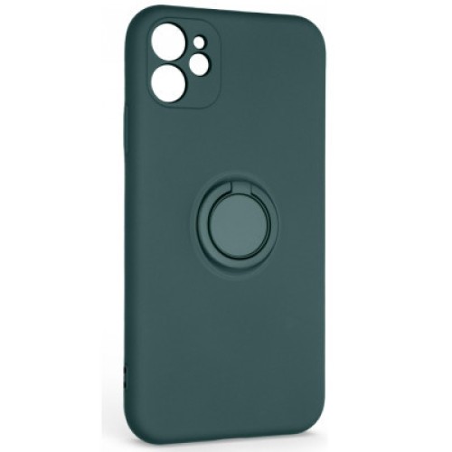 Чехол для мобильного телефона Armorstandart Icon Ring Apple iPhone 11 Dark Green (ARM68647)
