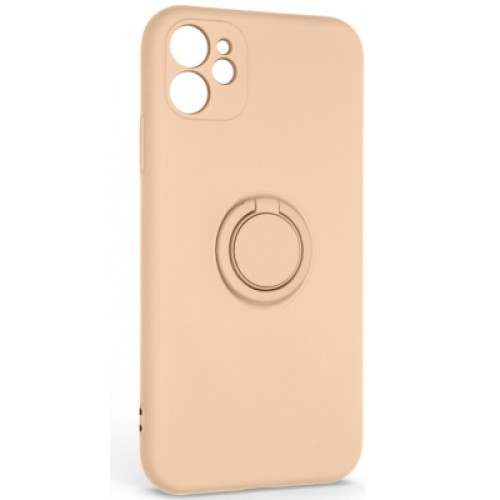 Чехол для мобильного телефона Armorstandart Icon Ring Apple iPhone 11 Pink Sand (ARM68644)