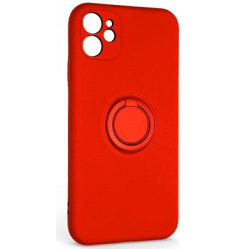 Чехол для мобильного телефона Armorstandart Icon Ring Apple iPhone 11 Red (ARM68642)