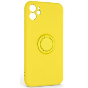 Чохол до мобільного телефона Armorstandart Icon Ring Apple iPhone 11 Yellow (ARM68645)