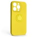 Чехол для мобильного телефона Armorstandart Icon Ring Apple iPhone 14 Pro Yellow (ARM68711)