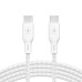 Дата кабель USB-C to USB-C 2.0m 100W white Belkin (CAB014BT2MWH)
