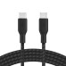 Дата кабель USB-C to USB-C 2.0m 100W black Belkin (CAB014BT2MBK)