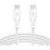 Дата кабель USB-C to USB-C 3.0m 100W white Belkin (CAB014BT3MWH)