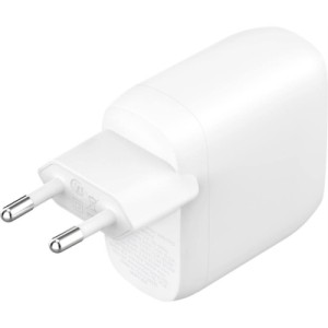 Зарядний пристрій Belkin 30W 2хUSB-С PD PPS white (WCB010VFWH)