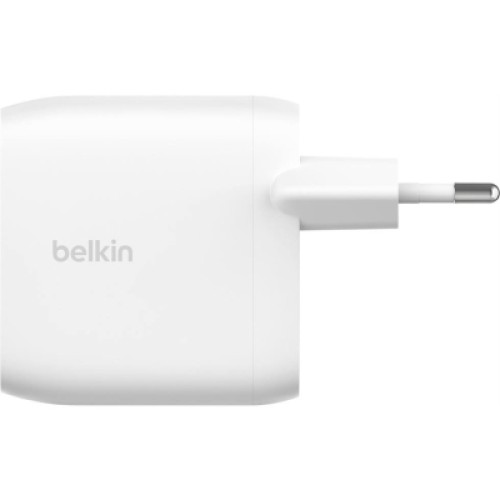 Зарядное устройство Belkin 30W 2хUSB-С PD PPS white (WCB010VFWH)