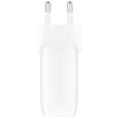 Зарядное устройство Belkin 30W 2хUSB-С PD PPS white (WCB010VFWH)