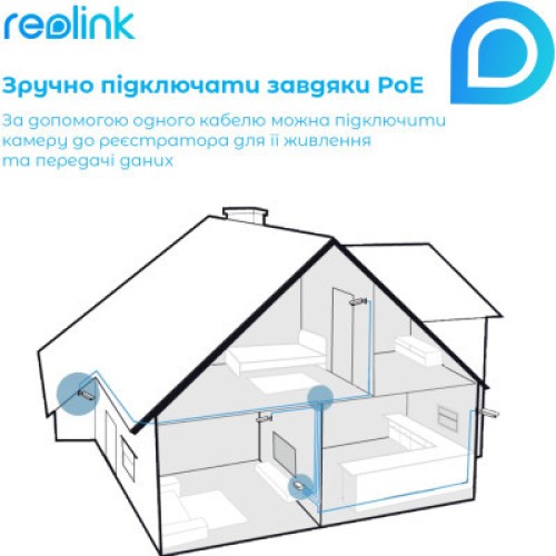 Регистратор для видеонаблюдения Reolink RLN8-410