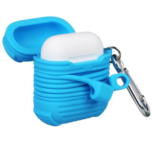 Чехол для наушников Armour i-Smile для Apple AirPods IPH1437 Blue (702331)