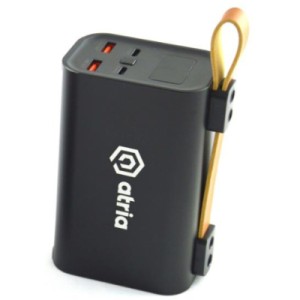 Батарея універсальна Atria 30000mAh, 100W, PD2.0, FCP, QC, AFC (WPD-100)