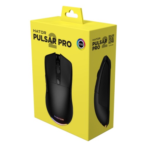 Мышка Hator Pulsar 2 PRO USB Black (HTM-520)
