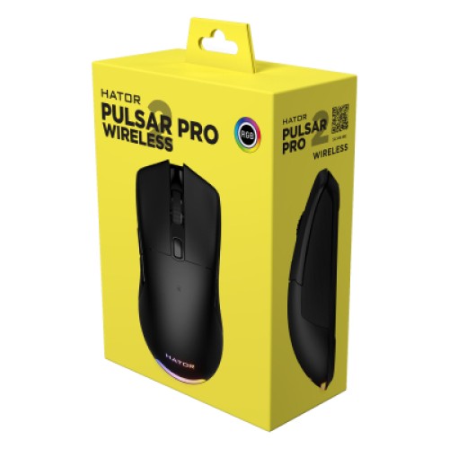 Мышка Hator Pulsar 2 Pro Wireless Black (HTM-530)