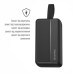 Батарея универсальная ColorWay 30 000 mAh High-power 2 PD/20W, QC/3.0, USB-C/Micro-USB (CW-PB300LPC2BK-PD)