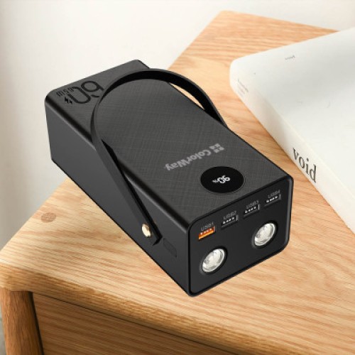 Батарея универсальная ColorWay 60 000 mAh Powerful PD/65W, QC/4.0, AFC, FCP, Black (CW-PB600LPA5BK-PDD)
