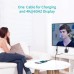 Переходник USB-C to HDMI 1.8m 4K60Hz Choetech (XCH-M180GY)