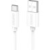 Дата кабель USB 2.0 AM to Type-C 1.0m Choetech (AC0002-WH)