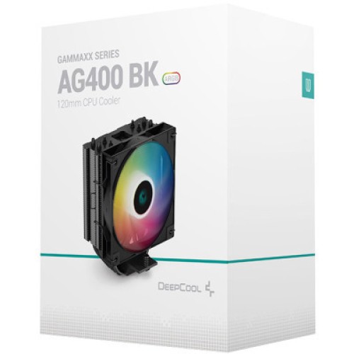Кулер для процессора Deepcool AG400 BK ARGB
