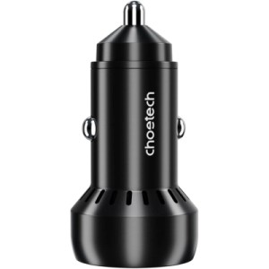Зарядное устройство Choetech USB-C+USB-A 60W QC3.0/PD/PPS black (TC0014-BK)