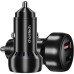 Зарядное устройство Choetech USB-C+USB-A 60W QC3.0/PD/PPS black (TC0014-BK)