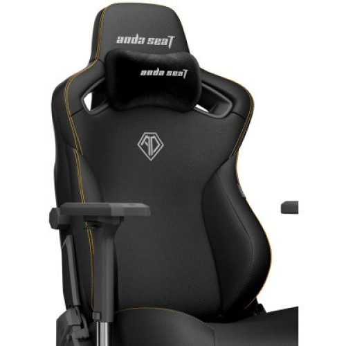 Кресло игровое Anda Seat Kaiser 3 Size XL Black (AD12YDC-XL-01-B-PV/C)