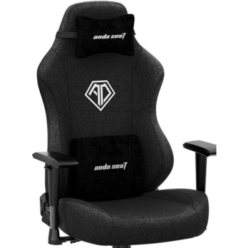 Кресло игровое Anda Seat Phantom 3 Fabric Size L Black (AD18Y-06-B-F)