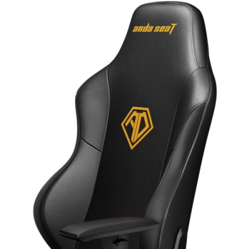 Кресло игровое Anda Seat Phantom 3 Size L Black/Gold (AD18Y-06-B-PV/C)