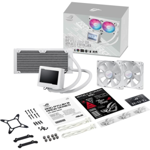 Система жидкостного охлаждения ASUS ROG Ryujin III 240 ARGB White Edition (90RC00K2-M0UAY0)