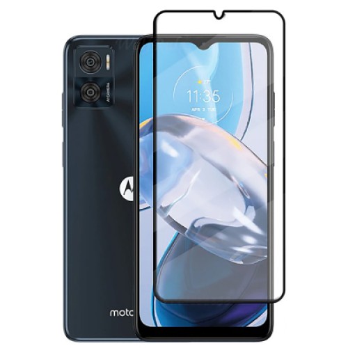 Стекло защитное BeCover Motorola Moto E22/E22i Black (709731)