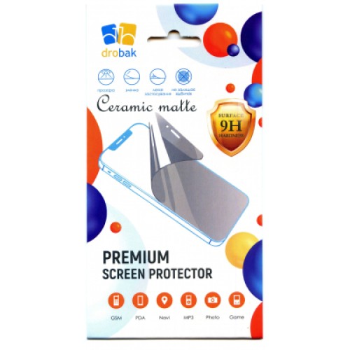 Стекло защитное Drobak Matte Ceramics Apple iPhone 14 Plus (535325) (535325)