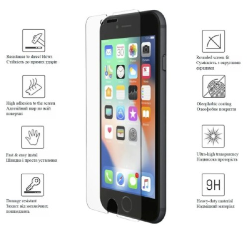 Стекло защитное Drobak Apple iPhone 14 Pro (505058) (505058)