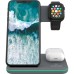 Зарядное устройство Canyon WS-303, 3in1 Wireless Dark Grey (CNS-WCS303DG)