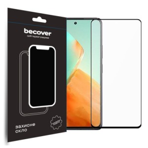 Стекло защитное BeCover Infinix Note 30 NFC (X6833B) Black (709726)